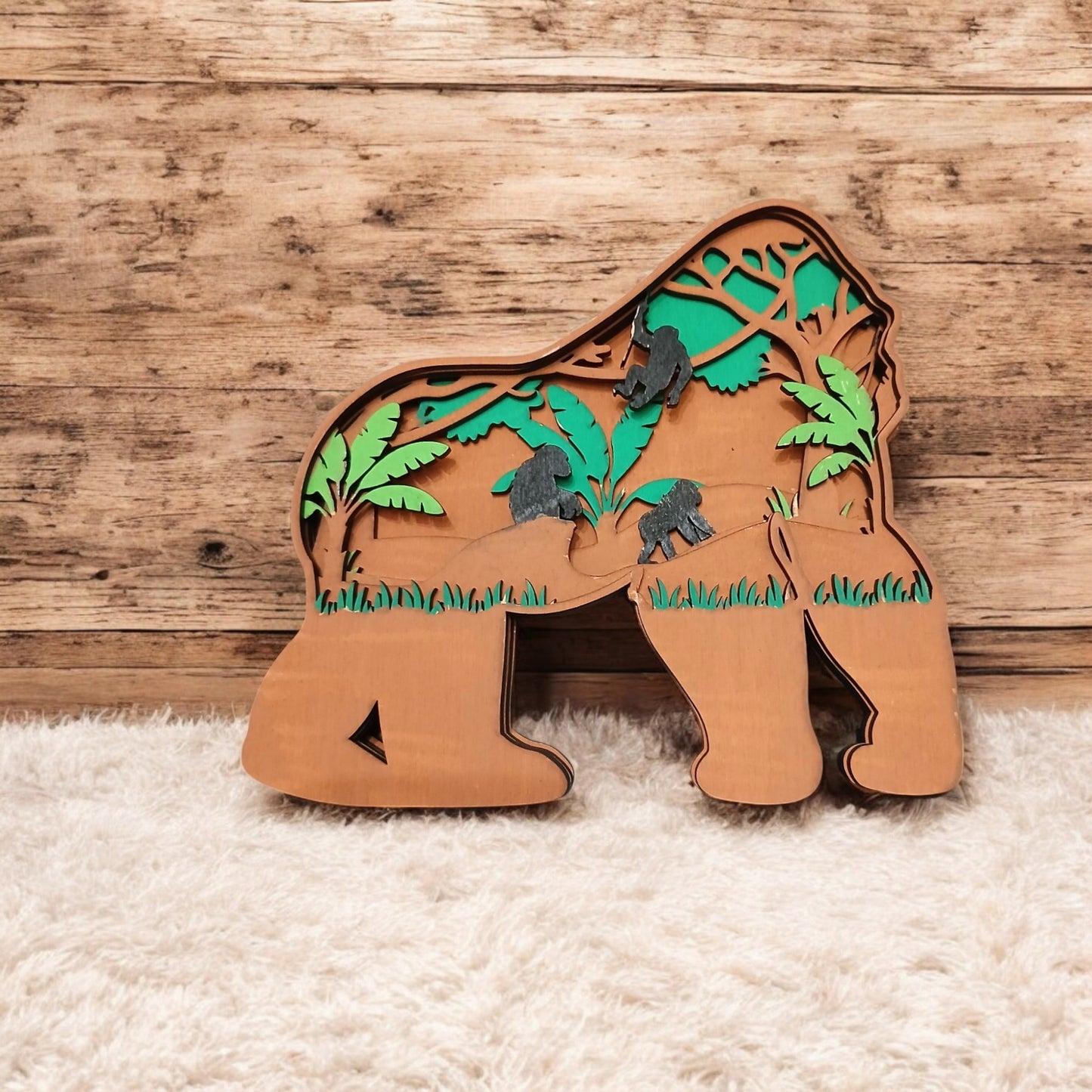 DECO02 - Gorille dans la savane