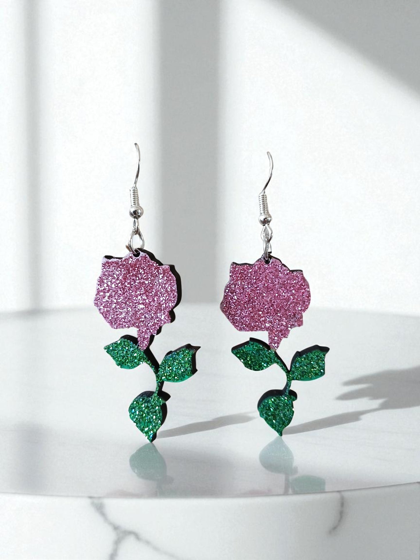Boucles d'oreilles "Rose 2"