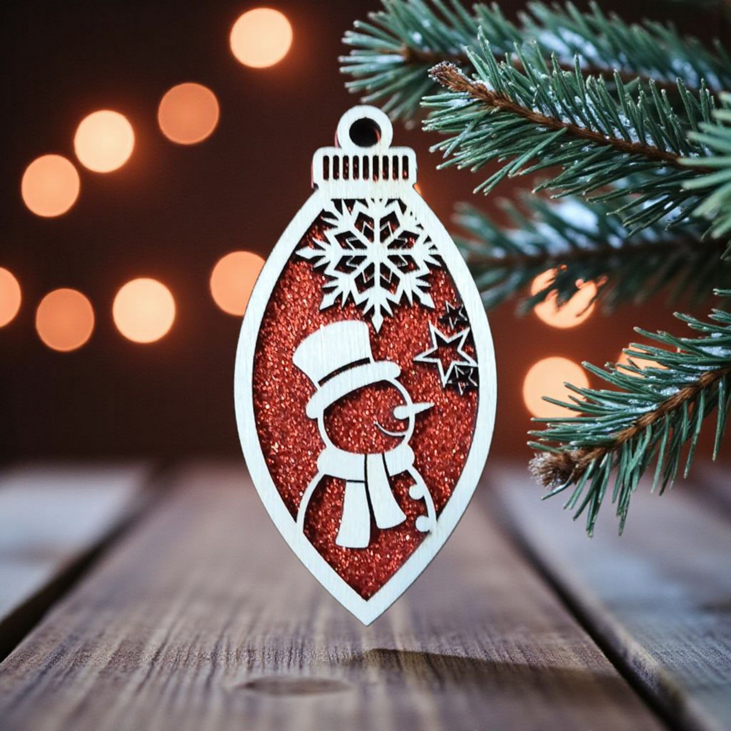 Boule de Noel en forme de goutte